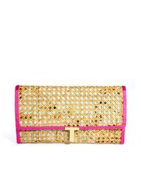 ted baker straw bag