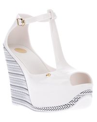 white melissa sandals