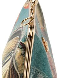 vivienne westwood blue clutch bag