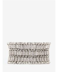 Philippe Audibert | Metallic Bead-and-stone Elasticated Bracelet | Lyst