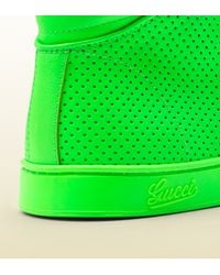 neon green high tops