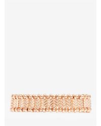 Philippe Audibert | Pink Beaded Elastic Bracelet | Lyst