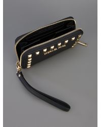 michael kors wallet with studs