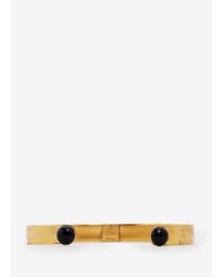 Ela Stone | Metallic Ana Stone Adjustable Cuff | Lyst