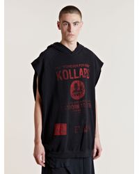 Raf Simons Ss02 Black Kollaps Hoodie For Men Lyst