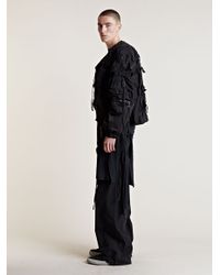 raf simons parachute bomber