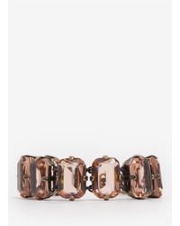 J.Crew | Orange Color Stone Bracelet | Lyst