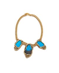 Alexis Bittar | Metallic Elements Rocky Vine Bib Necklace | Lyst