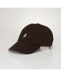 ralph lauren cap brown