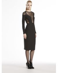 gucci dress sleeve fern lace dresses