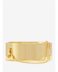 Eddie Borgo | Metallic Safety Chain Metal Cuff | Lyst