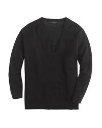 merino oversize sweater pocket crew