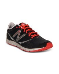 New Balance 730 V2 Running Sneakers in Black/Red/Grey (Black) for Men - Lyst