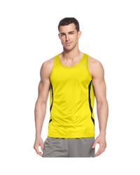 PUMA Coolcell Pe Singlet in Yellow for Men - Lyst