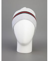 gucci monogram beanie