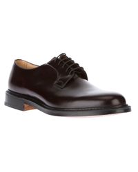 Church's 'shannon' Lace-up Shoe in Burgundy (Brown) for Men - Lyst