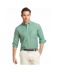 izod shirt essentials striped sleeve