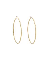 Jennifer Fisher | Metallic Brass Hoop Earrings | Lyst