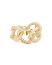 Kara Ross - Natural Ivorypainted Resin Twisted Link Bracelet - Lyst