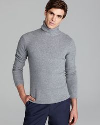 light grey turtleneck sweater