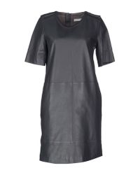 See By Chloé Gray Short Dress