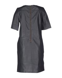 See By Chloé Gray Short Dress