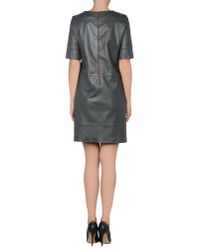 See By Chloé Gray Short Dress