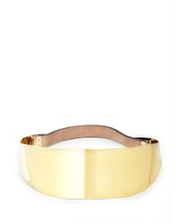Lanvin | Metallic Brass Collar for Men | Lyst