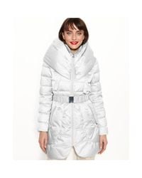 pillow collar down coat