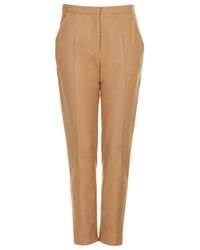 camel wool pants womens