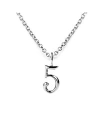 Lulu Frost | Metallic Code Sterling Silver 5 Necklace | Lyst