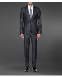 armani grey suit
