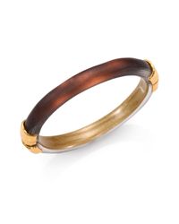 Alexis Bittar | Brown Lucite Bangle Bracelet | Lyst