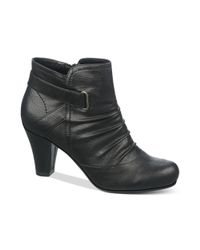 fergie black booties