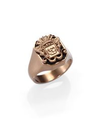 gucci mens ring gold