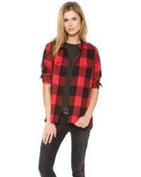 madewell buffalo bf ex check shirt