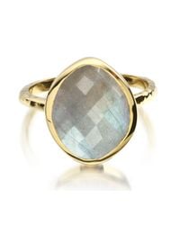 Monica Vinader | Multicolor Nugget Ring Small | Lyst