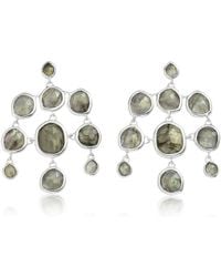 Monica Vinader | Gray Siren Chandelier Earrings | Lyst