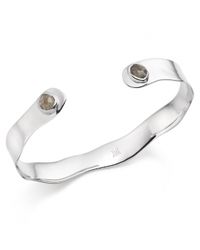 Monica Vinader | Metallic Siren Thin Cuff | Lyst