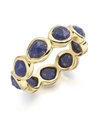 Monica Vinader | Blue Siren Eternity Ring Large | Lyst