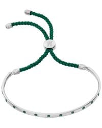 Monica Vinader | Metallic Esencia Scatter Friendship Bracelet | Lyst
