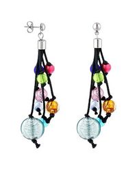 Antica Murrina | Multicolor Cancun Murano Glass Beads Drop Earrings | Lyst