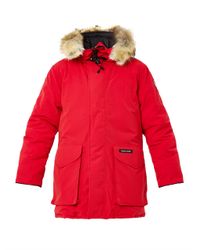 Canada Goose Ontario Parka in Red for Men - Lyst