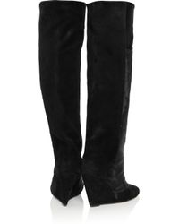 isabel marant calf high boots