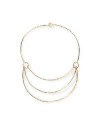 Club Monaco | Metallic Campbell Tower Choker | Lyst