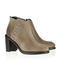 rag and bone grey booties