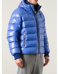 Moncler Aubert Padded Jacket in Blue for Men - Lyst