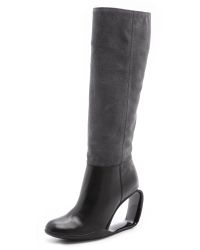 United Nude Mobius Kate Cutout Wedge Boots | SHOPBOP