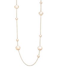 Ippolita | Metallic Mother of Pearl 18k Gold Long Station Necklace | Lyst