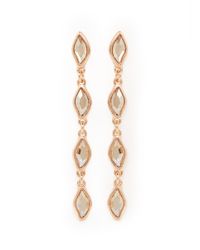 Philippe Audibert | Metallic Adele Almond Topaz Drop Earrings | Lyst